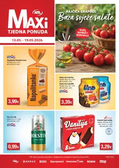Pregled letka NTL Katalog trgovine NTL vrijedi od 13.05.2026