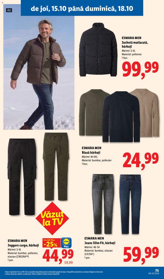 Noul catalog Lidl de la 12.10.