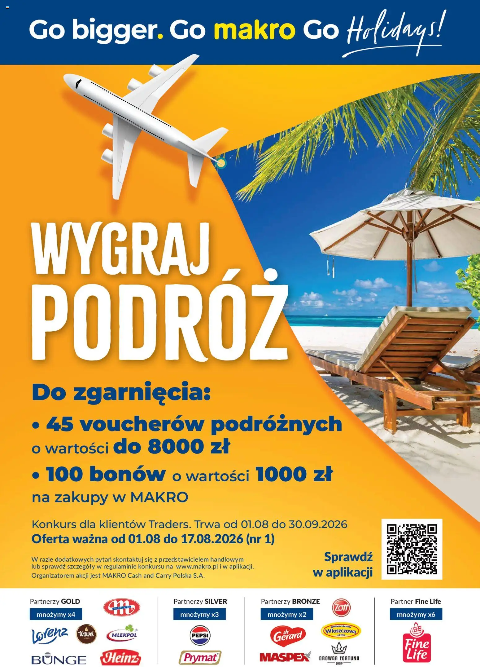 Pogląd gazetki "Makro gazetka - Konkursowa "Wygraj Podróż" ze sklepu Makro ważnej od 01.08.2026 - Pepsi