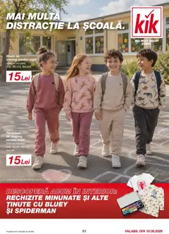 Previzualizarea de cataloage: Kik Kik Catalog valabil de la 10.08.2026