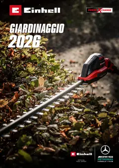Anteprima dell'opuscolo Einhell volantino Giardinaggio dal negozio Einhell valido da 02/03/2026