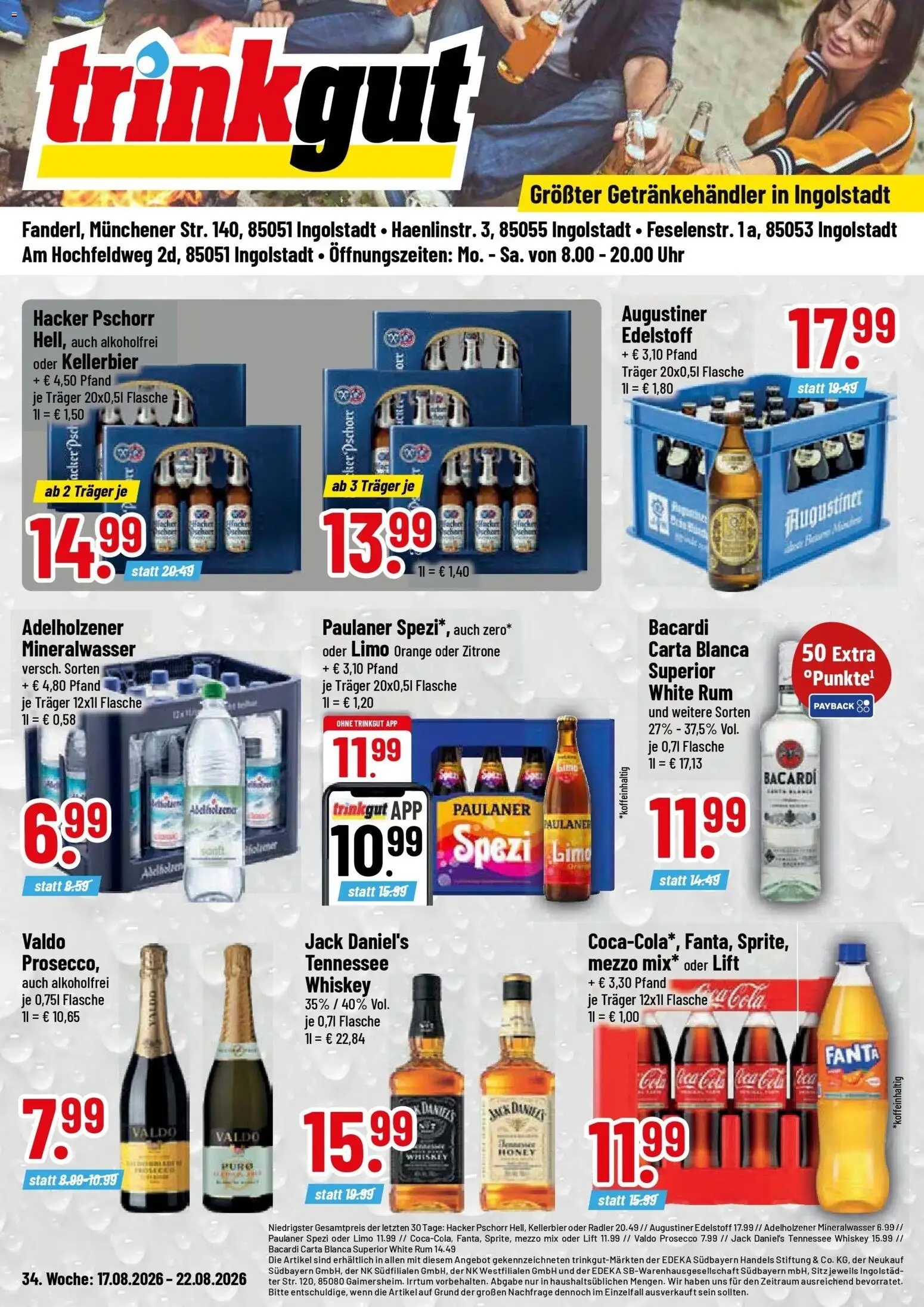Vorschau von dem Prospekt des Geschäftes Trinkgut, gültig ab dem 17.08.2026