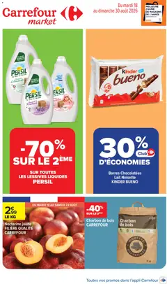 Prévisualisation de Carrefour Market catalogue du magasin Carrefour Market formulaire valide 18/08/2026