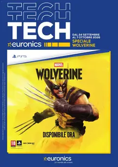 Anteprima dell'opuscolo Euronics volantino Wolverine dal negozio Euronics valido da 24/09/2026