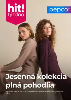 Náhľad Pepco letáku platného od 17.09.2026