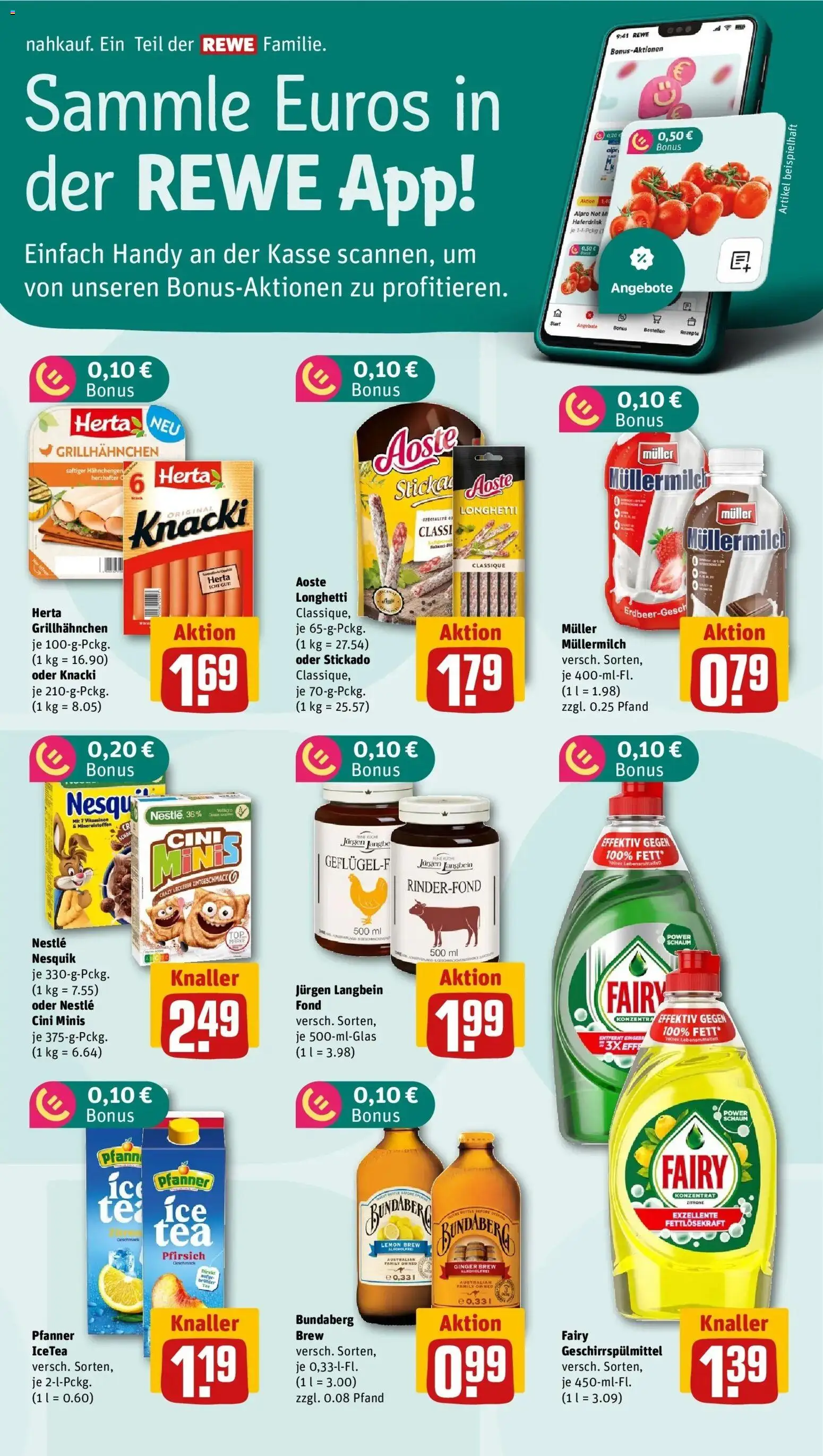 Vorschau von dem Prospekt des Geschäftes Rewe, gültig ab dem 19.10.2026