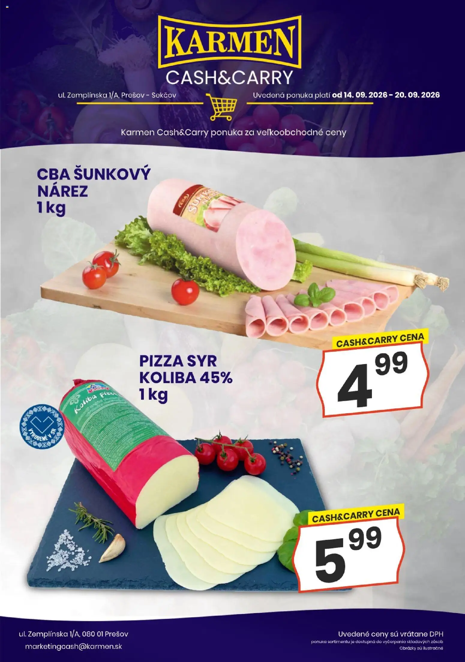 Náhľad KARMEN CBA letáku platného od 14.09.2026