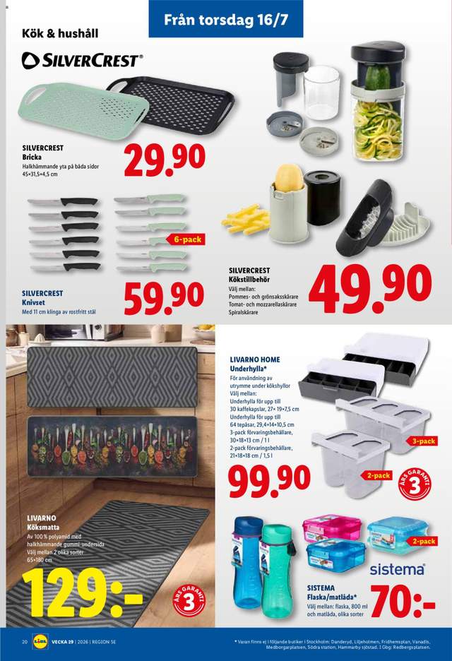 Nytt Lidl reklamblad från 13/07