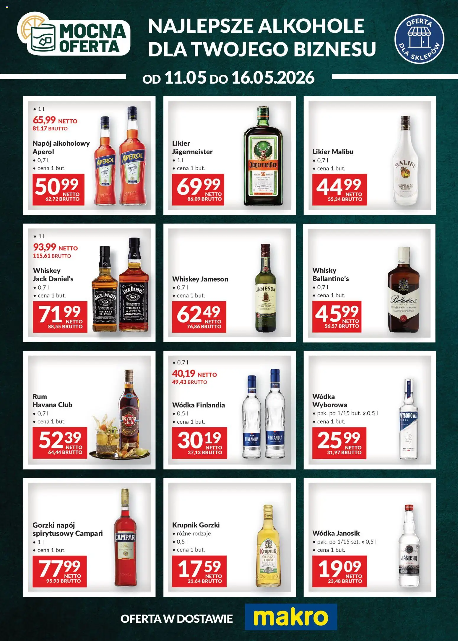 Pogląd gazetki "Makro gazetka - Mocna oferta" ze sklepu Makro ważnej od 11.05.2026