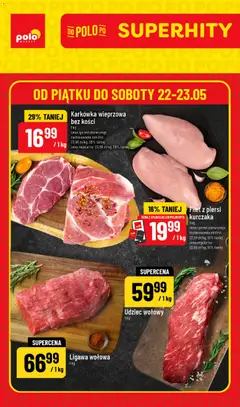 Pogląd gazetki "POLOmarket gazetka - Super Hity" ze sklepu POLOmarket ważnej od 22.05.2026