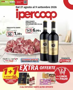 Anteprima dell'opuscolo Ipercoop volantino Milano Baggio dal negozio Ipercoop valido da 27/08/2026
