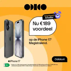 Voorbeeld van Odido van winkel Aanbiedingen geldig vanaf 18-05-2026