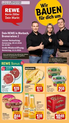 Vorschau von dem Prospekt des Geschäftes Rewe, gültig ab dem 05.10.2026