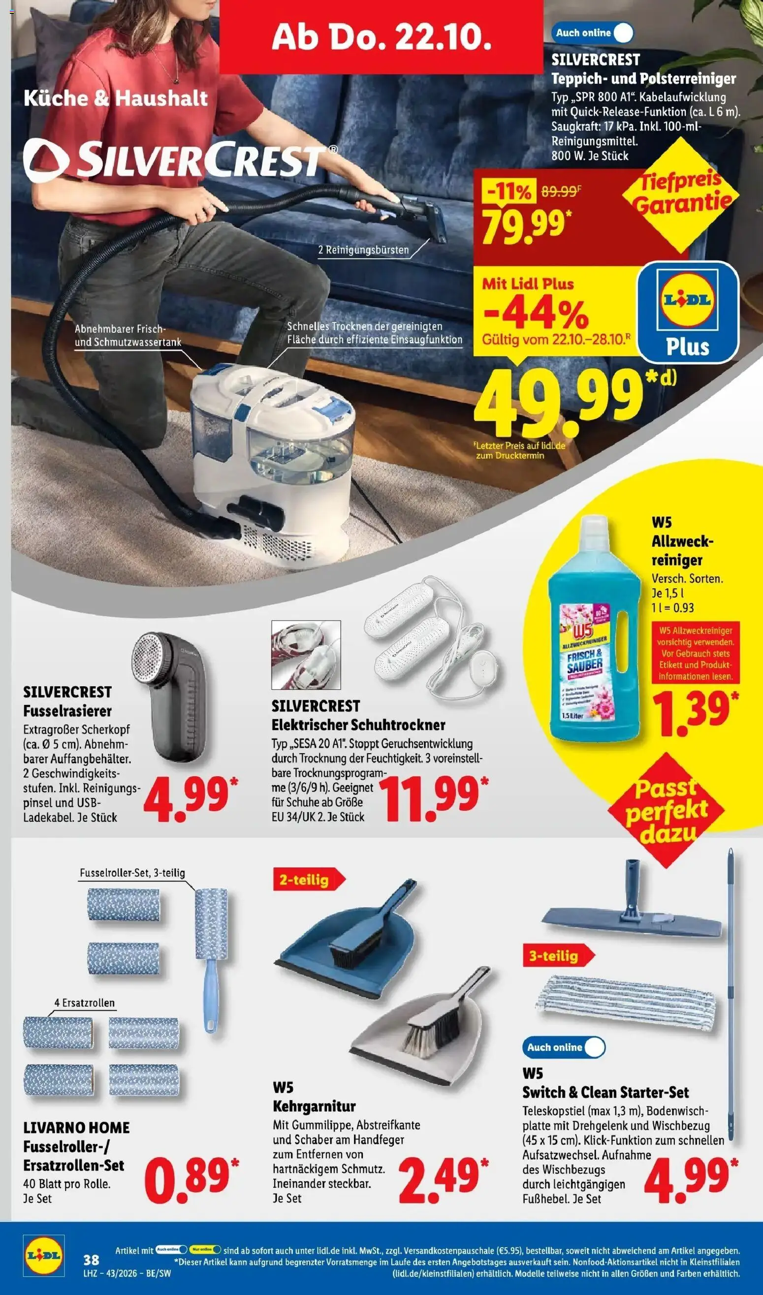 Vorschau von dem Prospekt des Geschäftes Lidl, gültig ab dem 19.10.2026