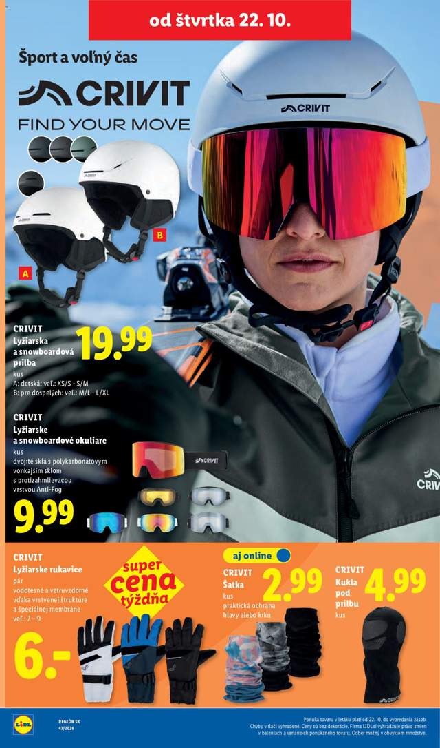 Nový Lidl leták od 19.10.