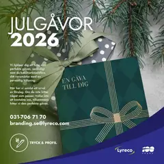 Förhandsgranska reklamblad Lyreco erbjudanden julgåvor från butik Lyreco gäller från 19/08/2026