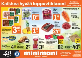 Kaupan Minimani Minimani tarjoukset - Seinäjoki esikatselu, voimassa 01/07/2026