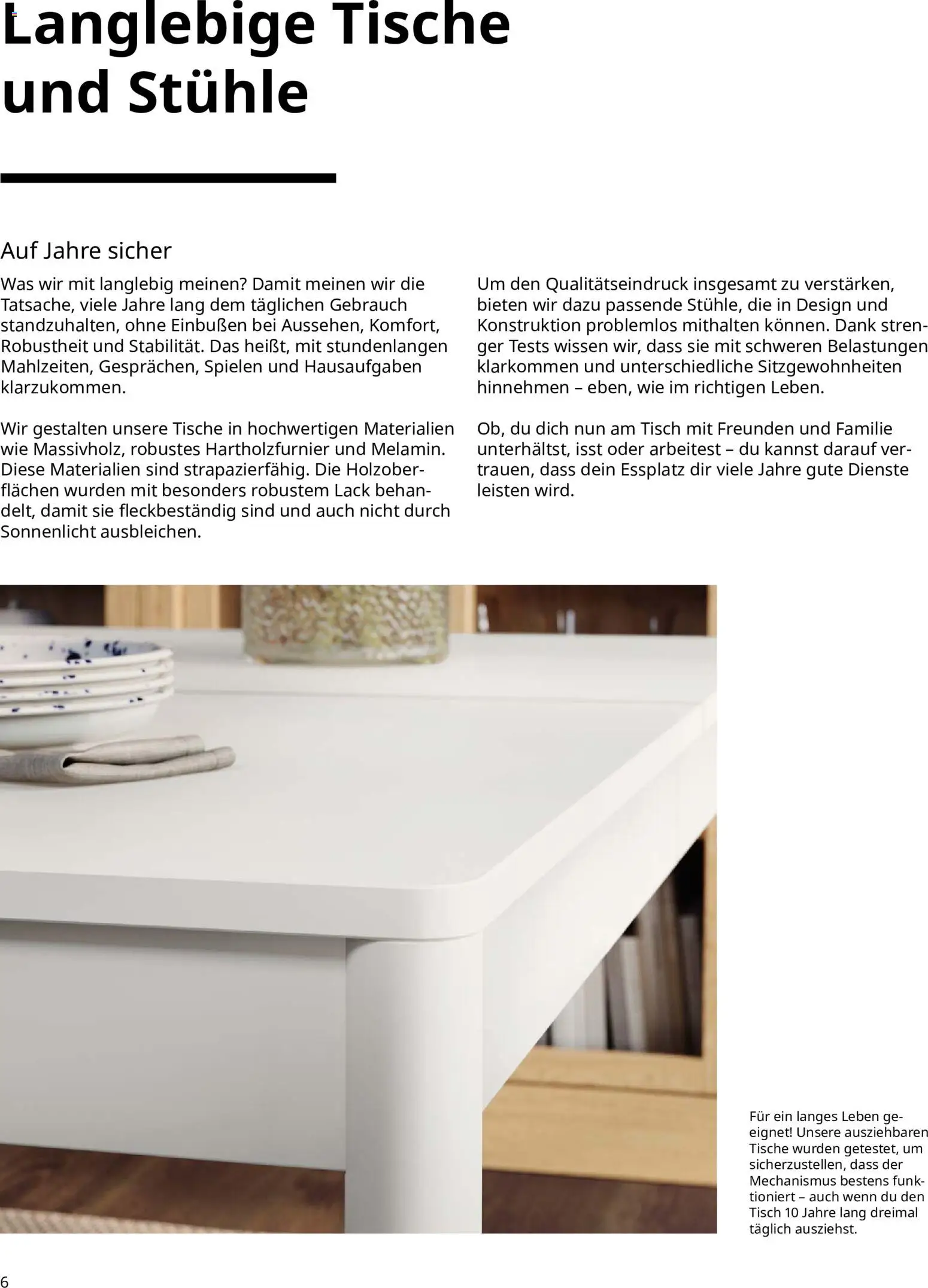 Vorschau von dem Prospekt des Geschäftes Ikea, gültig ab dem 11.09.2026 - Tisch