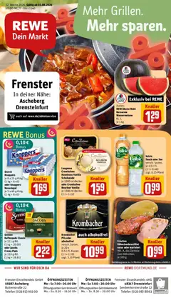 Vorschau von dem Prospekt des Geschäftes Rewe, gültig ab dem 03.08.2026
