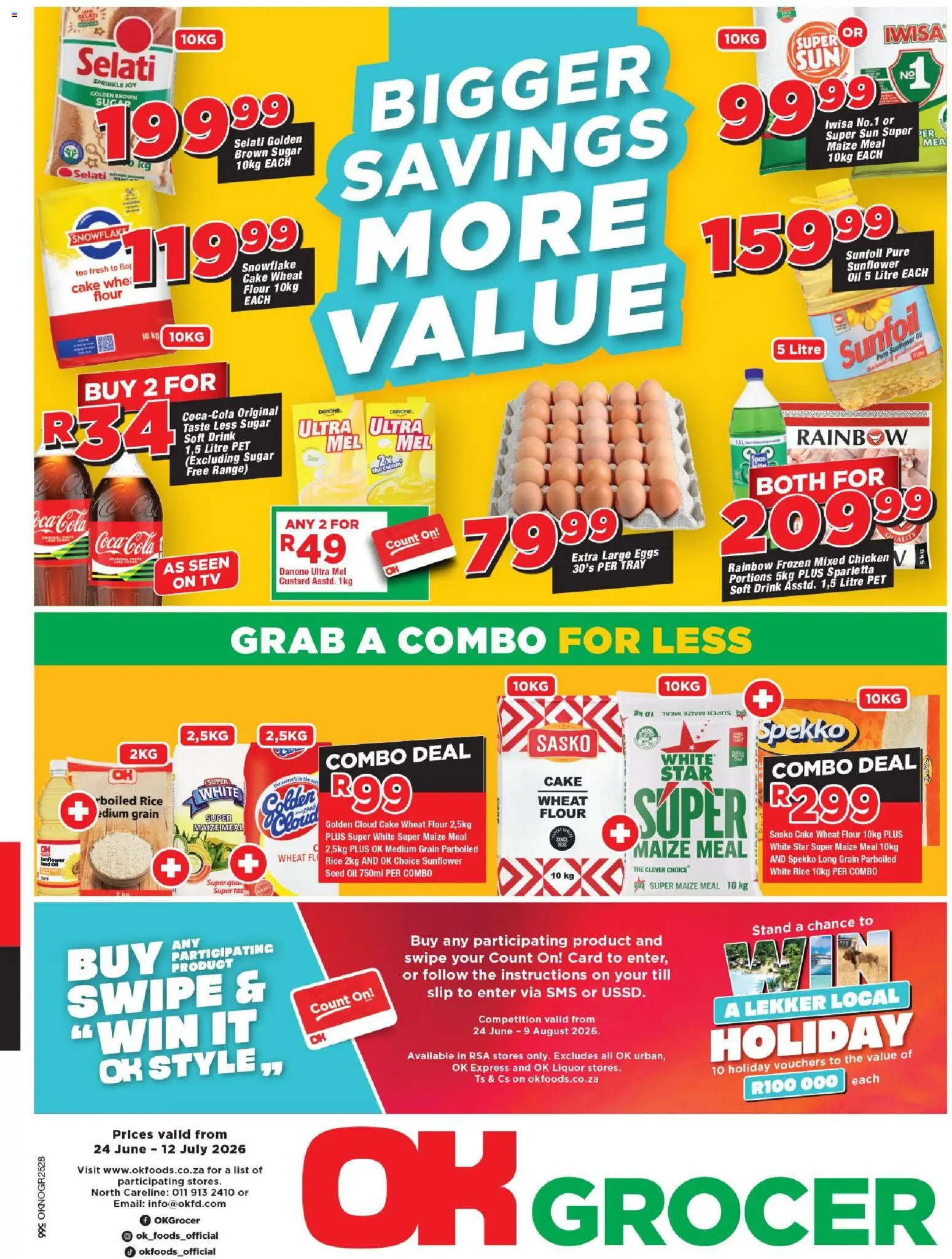 Preview of OK Foods flyer valid from 24/06/2026