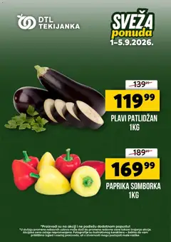 Pregled Tekijanka kataloga - važi od 01.09.2026