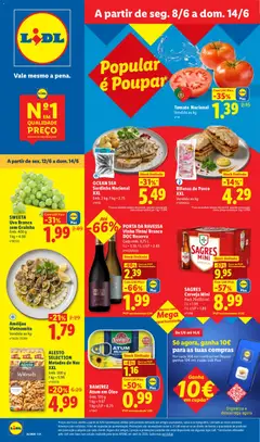 Pré-visualização do folheto da loja Lidl válida a partir de 08/06/2026