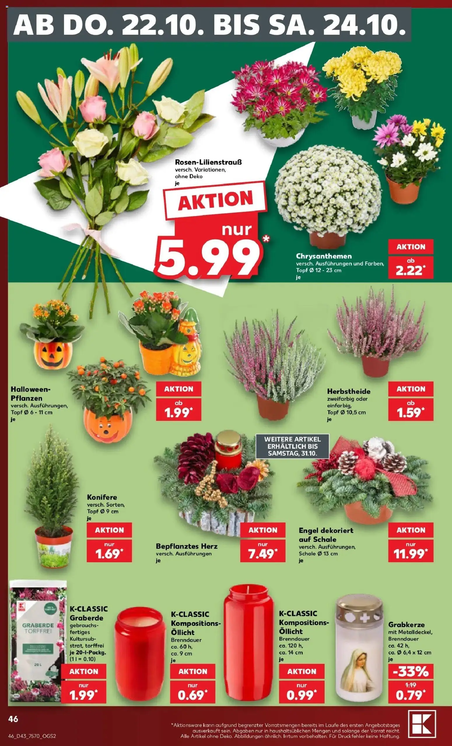 Vorschau von dem Prospekt des Geschäftes Kaufland, gültig ab dem 19.10.2026