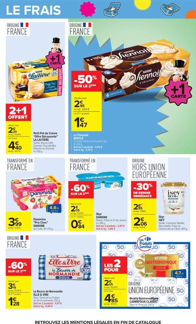 Nouveau catalogue Carrefour à partir du 22/09