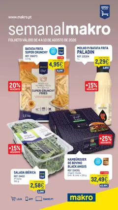 Pré-visualização do folheto da loja Makro válida a partir de 04/08/2026