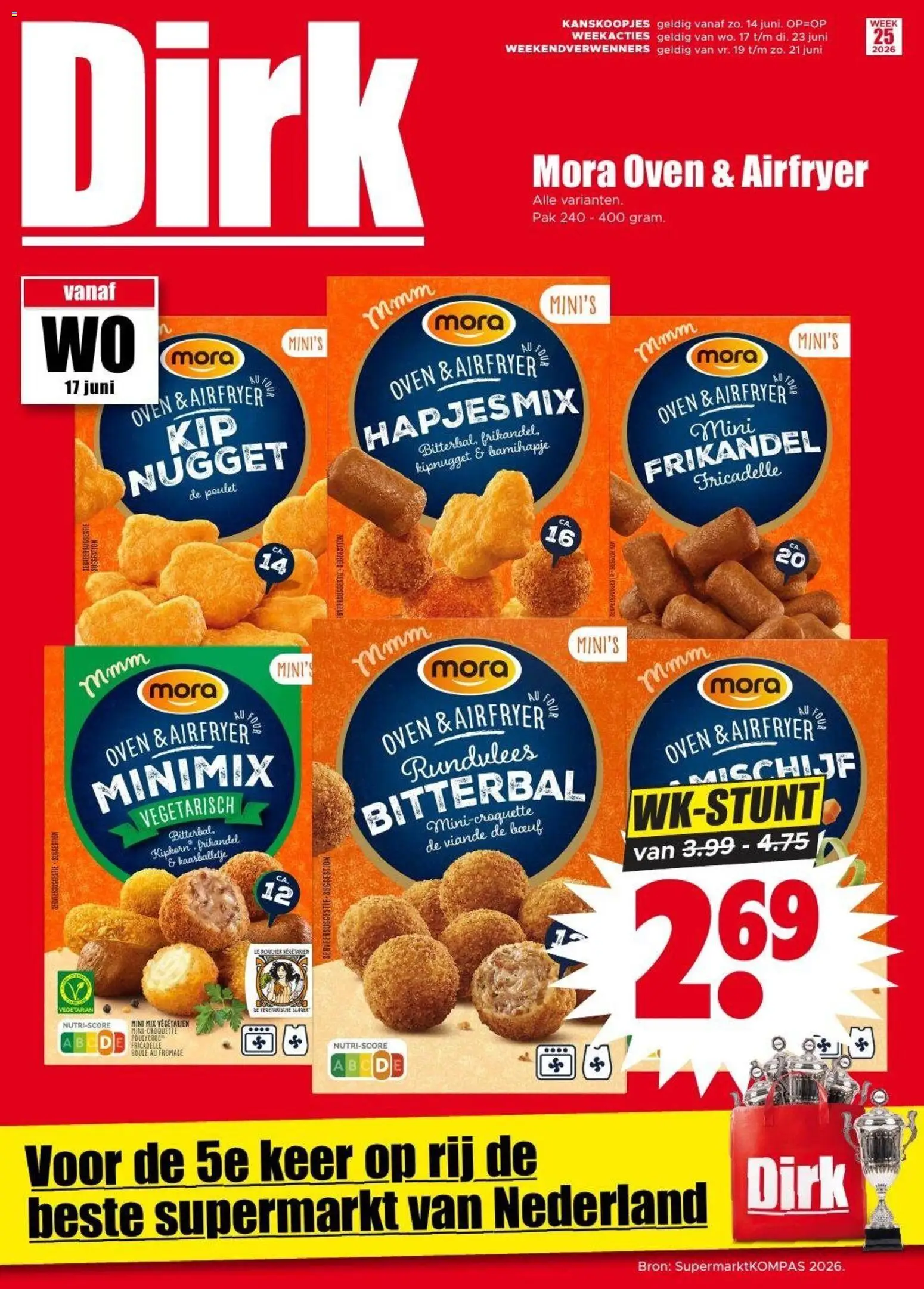 Voorbeeld van Dirk folder week 25 van winkel Dirk geldig vanaf 17-06-2026 - Oven, Rundvlees