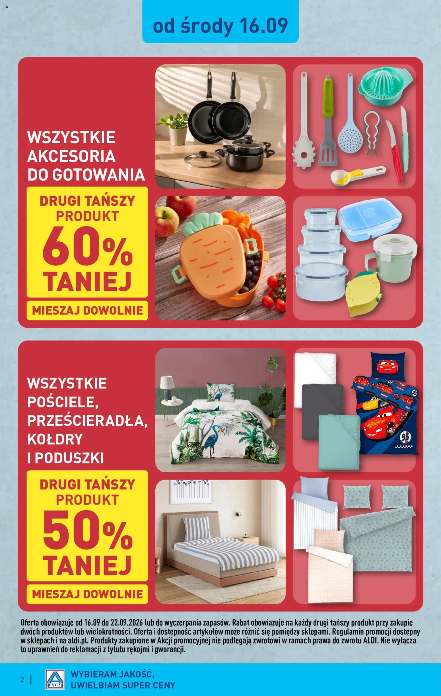 Pogląd gazetki "Aldi gazetka - Hity od Środy i od Soboty" ze sklepu Aldi ważnej od 16.09.2026