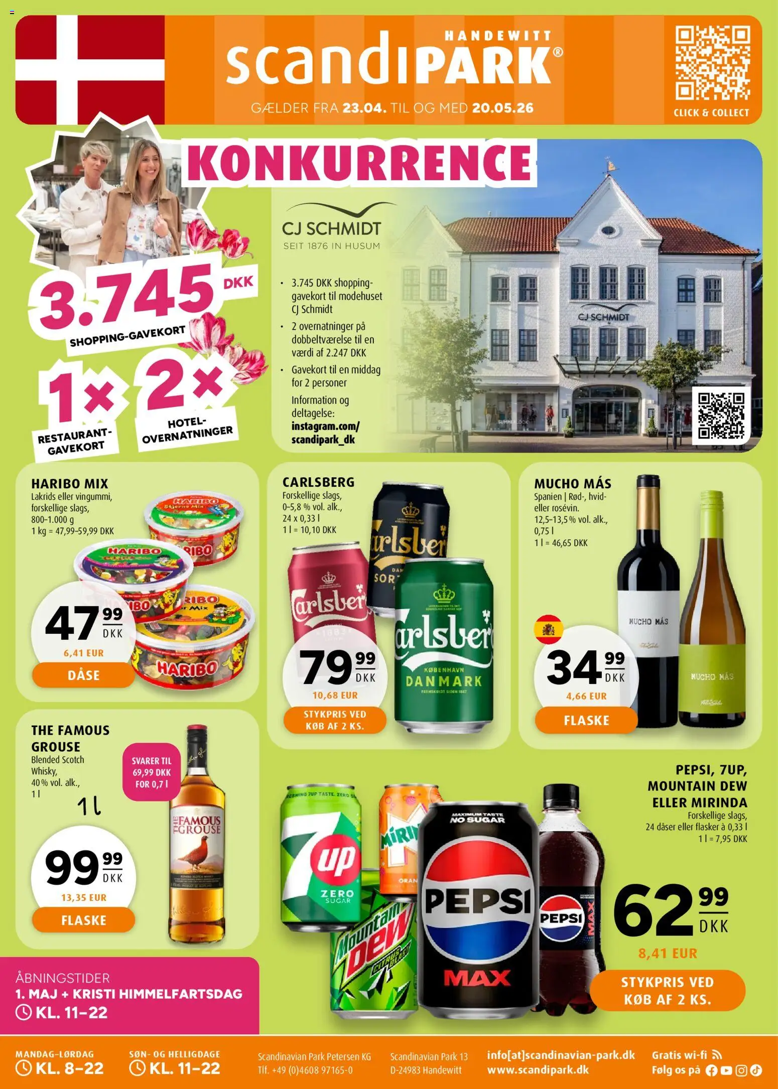 Eksempel på tilbudsavis Scandinavian Park - Tilbudsavis fra butik Scandinavian Park gyldig fra 23/04/2026