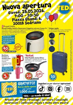 Anteprima dell'opuscolo TEDi volantino fino al 30.05.2026 dal negozio TEDi valido da 28/05/2026