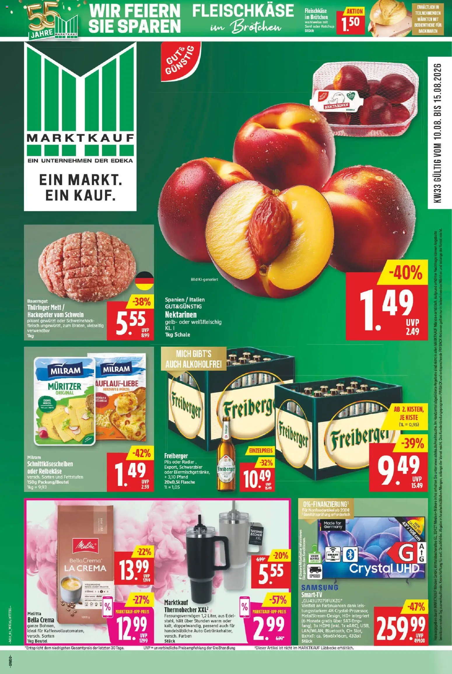 Vorschau von dem Prospekt des Geschäftes Marktkauf, gültig ab dem 10.08.2026