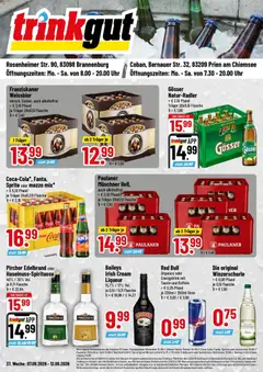 Vorschau von dem Prospekt des Geschäftes Trinkgut, gültig ab dem 07.09.2026