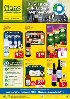 Vorschau von dem Prospekt des Geschäftes Netto Marken-Discount, gültig ab dem 21.09.2026