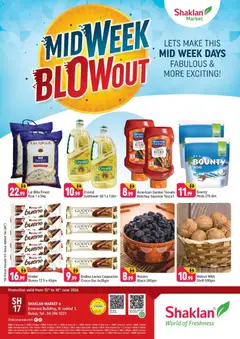 Preview of the catalogue Shaklan Midweek Blowout - Al Jaddaf 1, Dubai of store Shaklan valid from 15 Jun, 2026