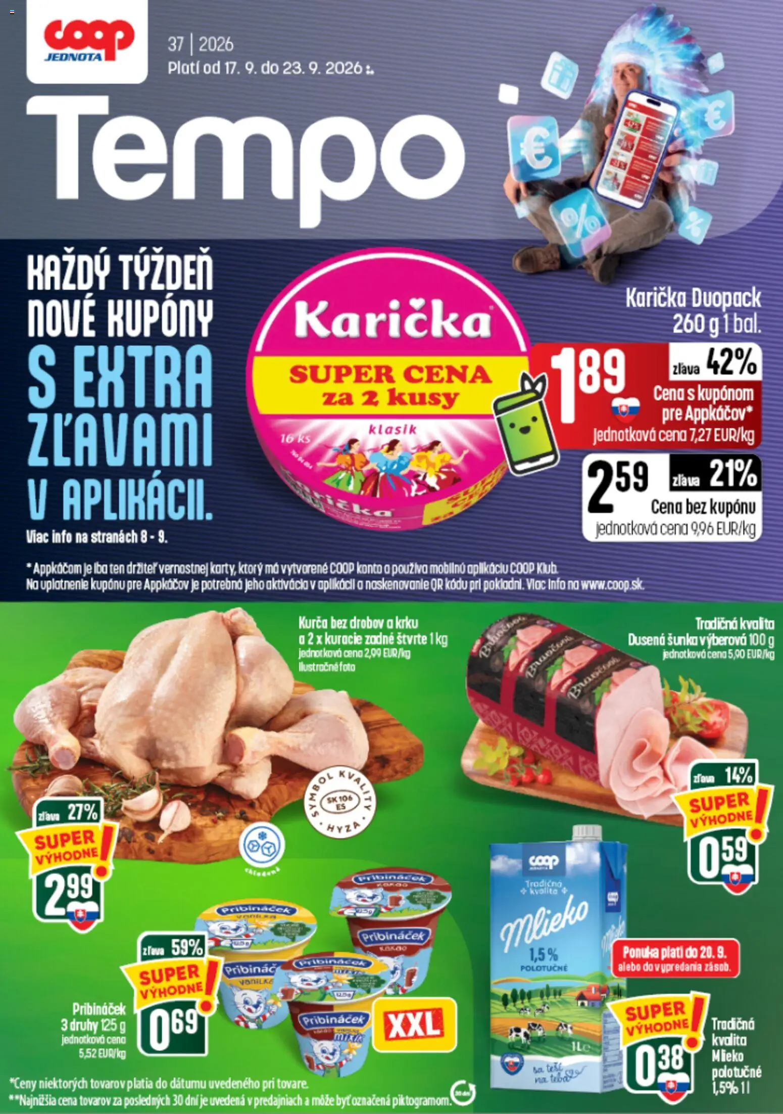Náhľad COOP Jednota letáku platného od 17.09.2026
