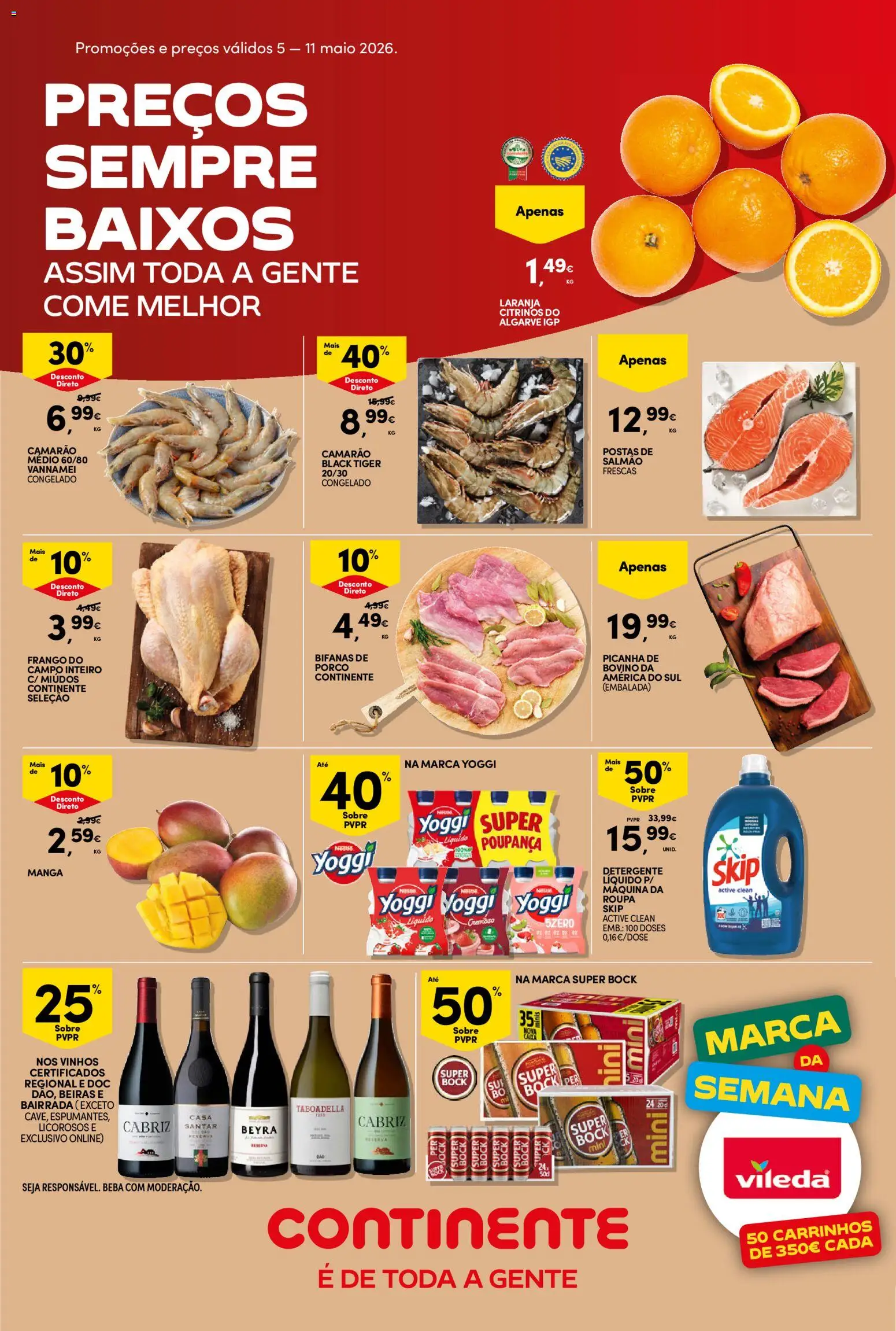 Pré-visualização do folheto da loja Continente válida a partir de 05/05/2026