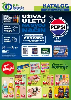 Pregled Podunavlje kataloga - važi od 26.08.2026
