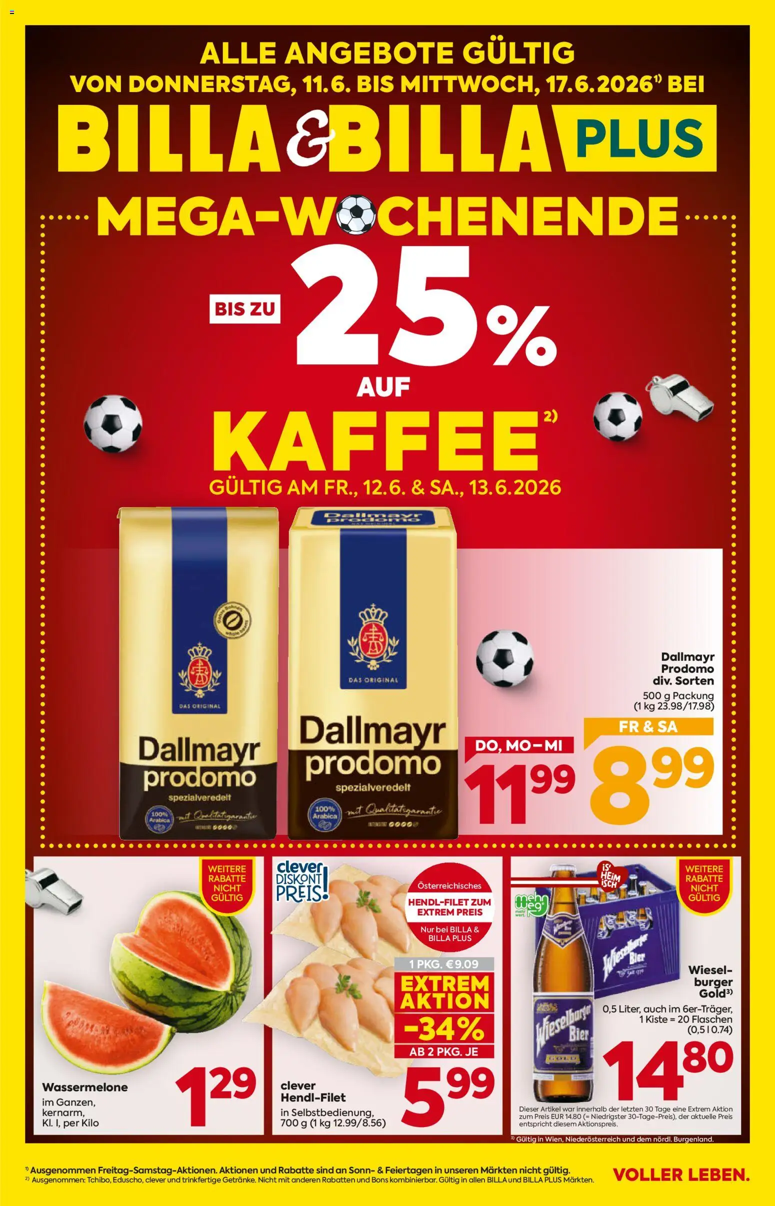 Vorschau der Angebote: Billa Billa - Flugblatt gültig ab 11.06.2026