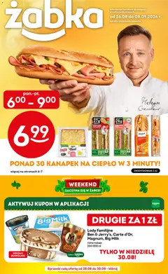 Pogląd gazetki "Żabka gazetka" ze sklepu Żabka ważnej od 26.08.2026