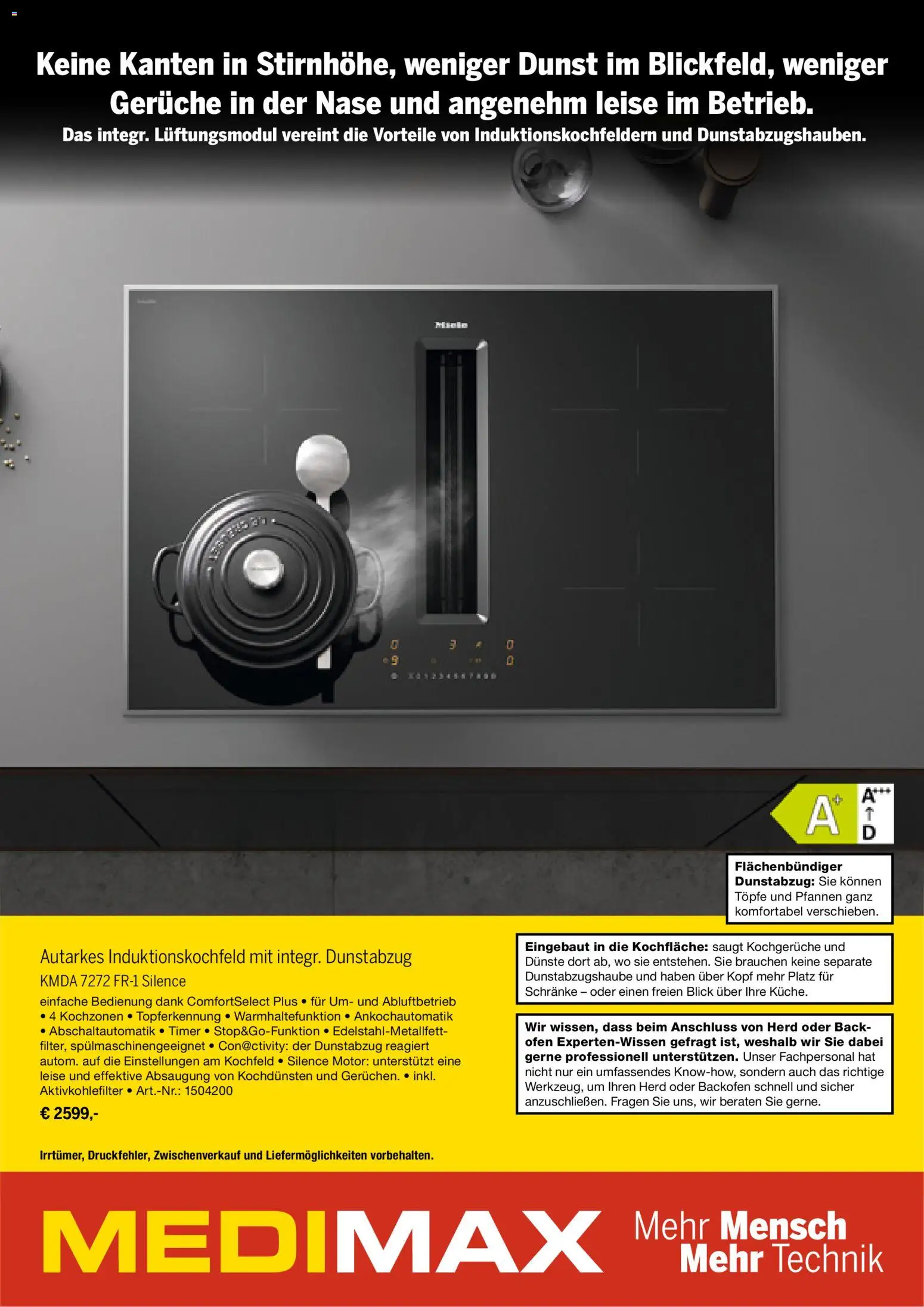 Vorschau von dem Prospekt des Geschäftes Medimax, gültig ab dem 22.10.2026 - Backofen, Ofen, Herd, Kochfeld, Dunstabzug