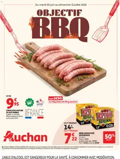 Prévisualisation de Auchan Barbecue, promos hypers du magasin Auchan formulaire valide 30/06/2026