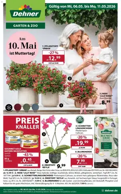 Vorschau von dem Prospekt des Geschäftes Dehner, gültig ab dem 06.05.2026