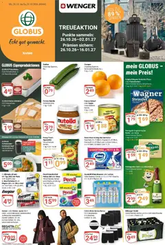 Vorschau von dem Prospekt des Geschäftes Globus, gültig ab dem 26.10.2026