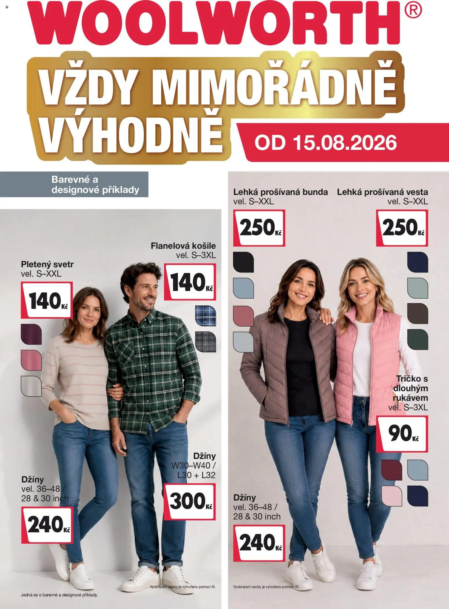 Náhled nabídky: Woolworth Woolworth leták platný od 15.08.2026