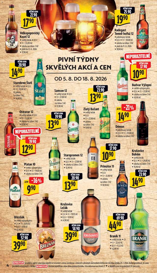 Nový Albert leták od 05.08.
