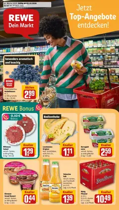 Vorschau von dem Prospekt des Geschäftes Rewe, gültig ab dem 05.10.2026