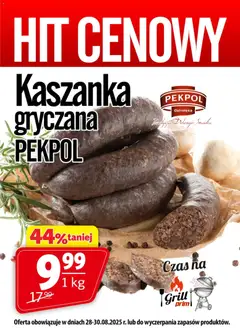 Pogląd gazetki "Prim Market promocja - Kaszanka Gryczana" ze sklepu Prim Market ważnej od 28.08.2026